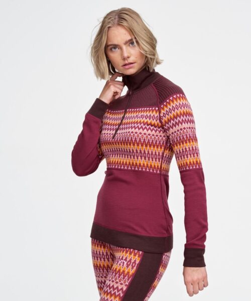 Kari Traa Silja H/Z Zip Neck