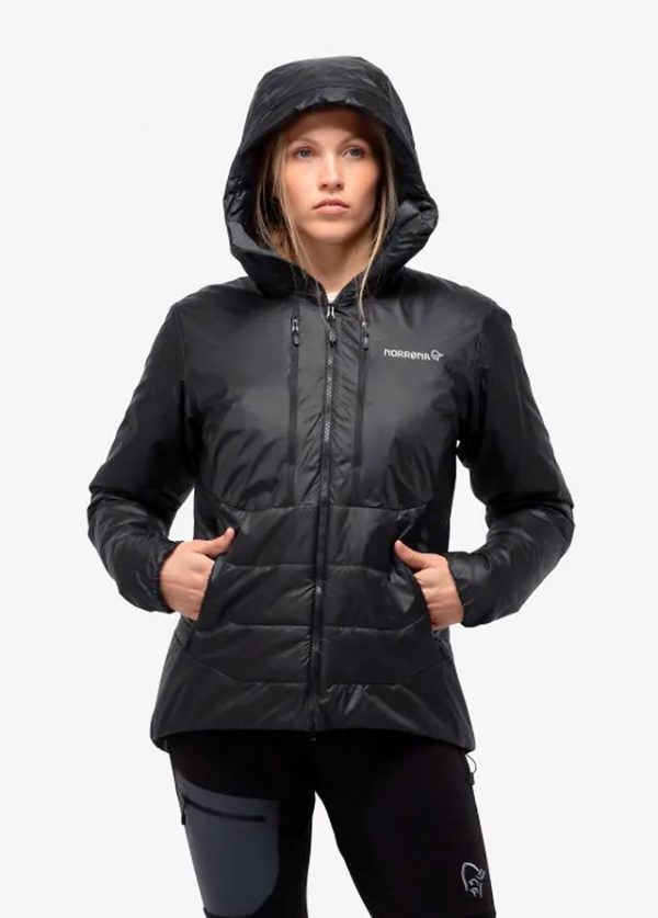 Norrona Trollveggen Primaloft100 Zip Hood Naisten Takki - Image 3
