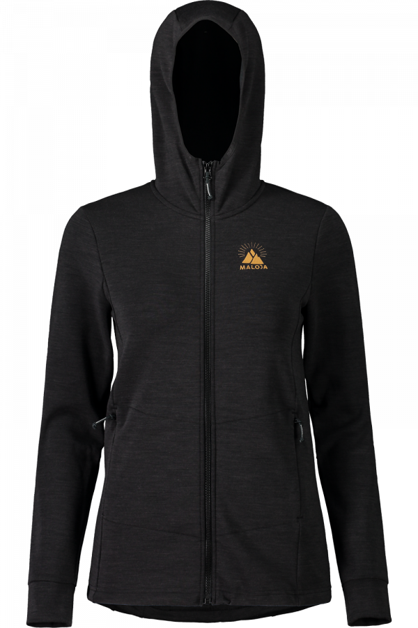 Maloja Oilinm. Hooded Fleece Jacket - Image 3