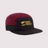 BURGUNDY/BLACK
