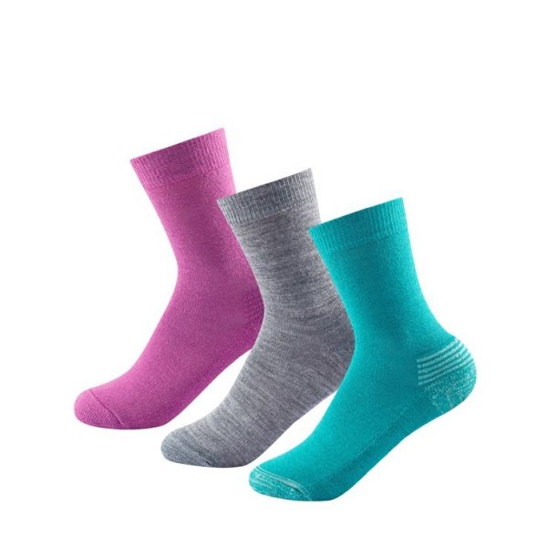 Devold Daily Medium Kid's Sock 3PK - Image 2