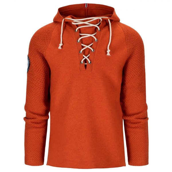 Amundsen Boiled Hoodie Laced Miesten Neulepaita - Image 3