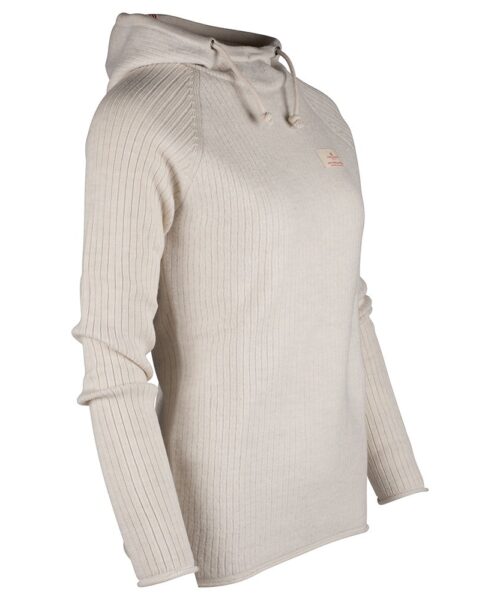 Amundsen Boiled Hoodie Ribbed Women's Sweater
