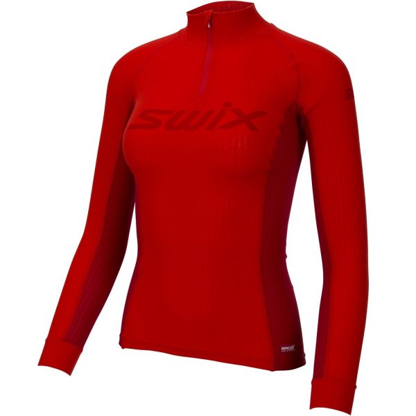 Swix Racex Bodyw Half Zip Naisten Aluskerraston Paita