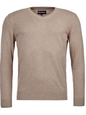 Barbour Pima Cotton V-neck Sweater