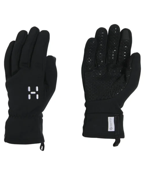 Haglöfs Bow Windstopper Glove -käsineet, True Black.
