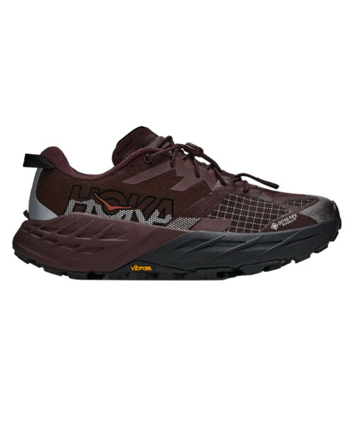 HOKA Speedgoat 7 GORE-TEX® naisten juoksukengät, deep mauve / black - side- 1
