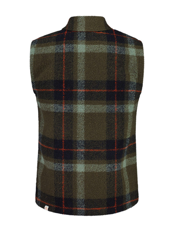 Maloja Aurinam. Wool Check Vest Women's - Image 2