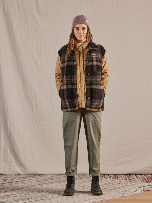 Maloja Aurinam. Wool Check Vest Women's - Image 3
