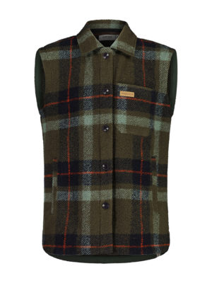 Maloja Aurinam. Wool Check Vest Women's