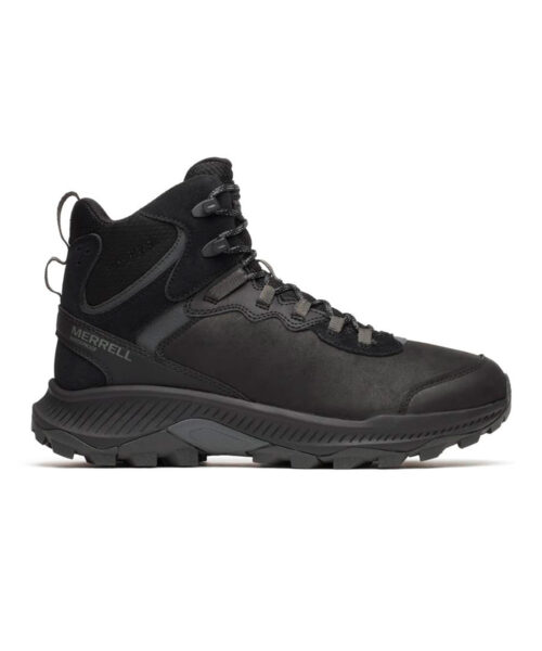 Merrell Speed Strike 2 Leather Thermo Mid WP Miesten Talvikengät Side - 2