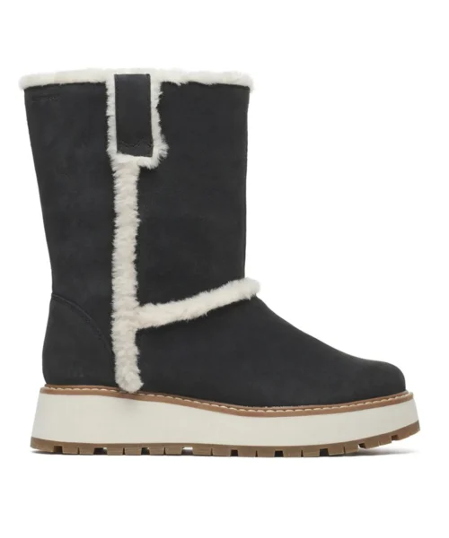Merrell Women's Sugarloaf Pull-On Waterproof -naisten mokkanahkasaappaat sivulta kuvattuna