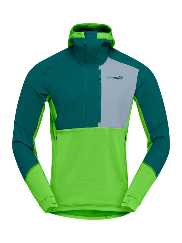 Norrona Lofoten Thermal Pro Hood Miesten Fleecetakki - Image 2