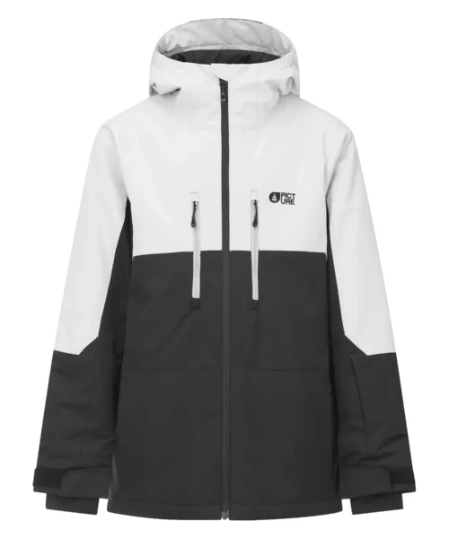 Picture Cossmo Jacket -lasten laskettelutakki Vapor Grey edestä