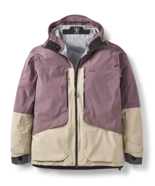 Rab Men's Bigline Waterproof Ski Jacket, Dark Iris Pebble, edestä 2
