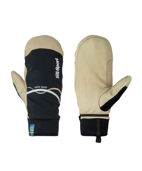 Lillsport Ratio Gold Ski Mittens