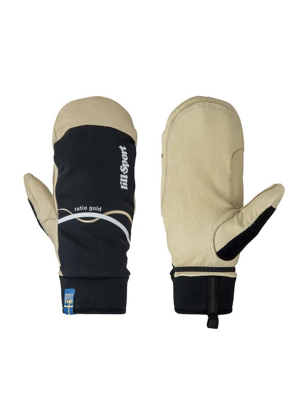 Lillsport Ratio Gold Ski Mittens