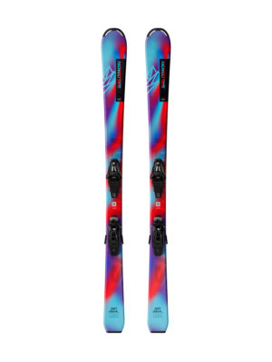 Salomon Qst Jr Skis + Bindings