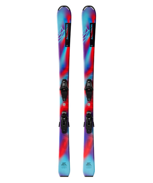 Salomon Qst Jr Skis + Bindings